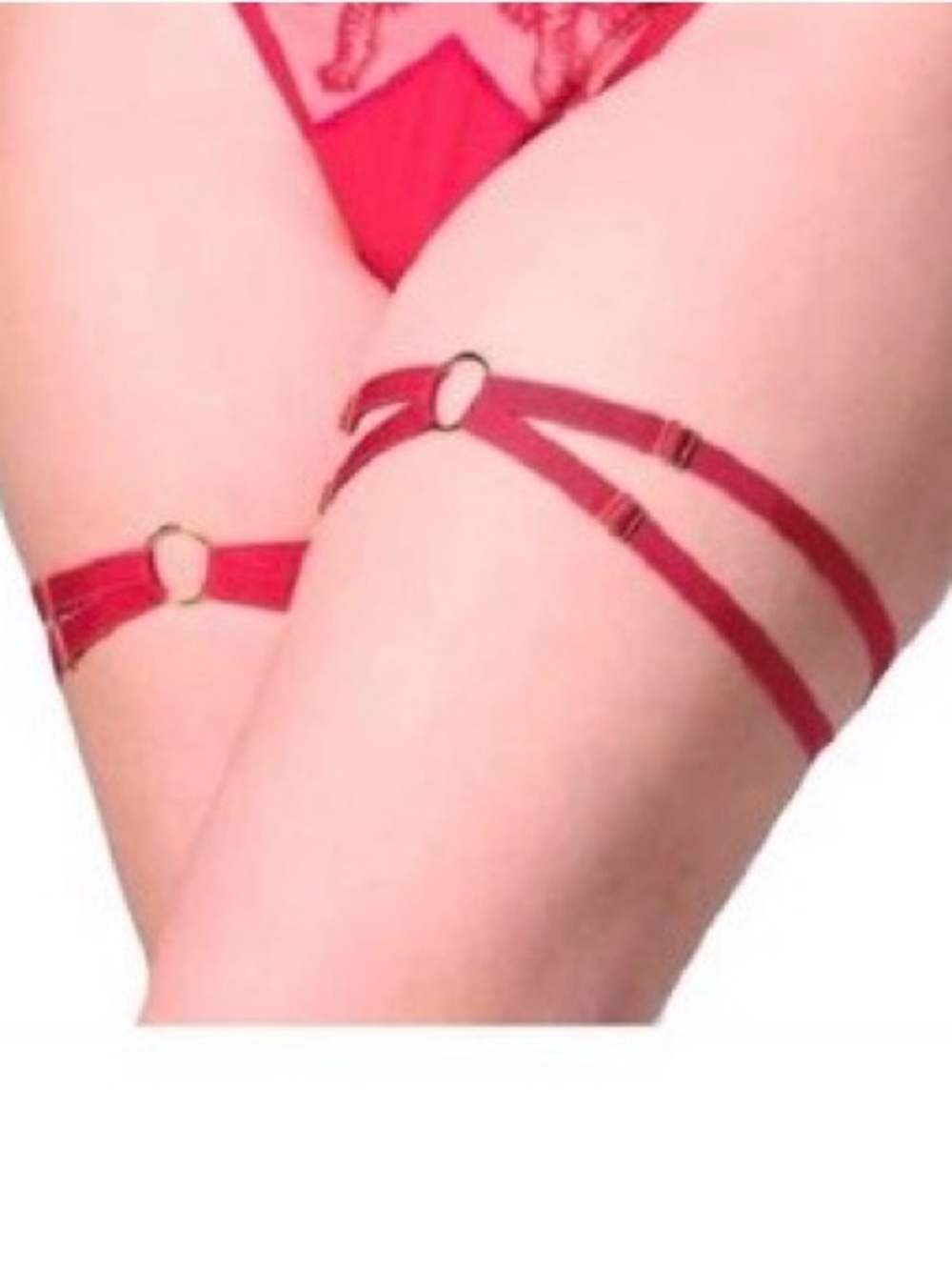 Thistle and Spire NIB Crimson Adjustable Thigh Harness Straps